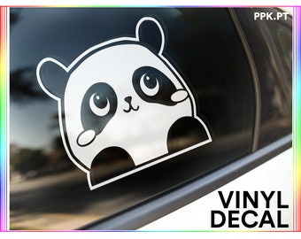 Panda - Vinyl Decal Sticker for Car, Yeti, Laptop