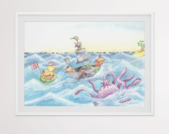 Ship - Children's picture for children's room