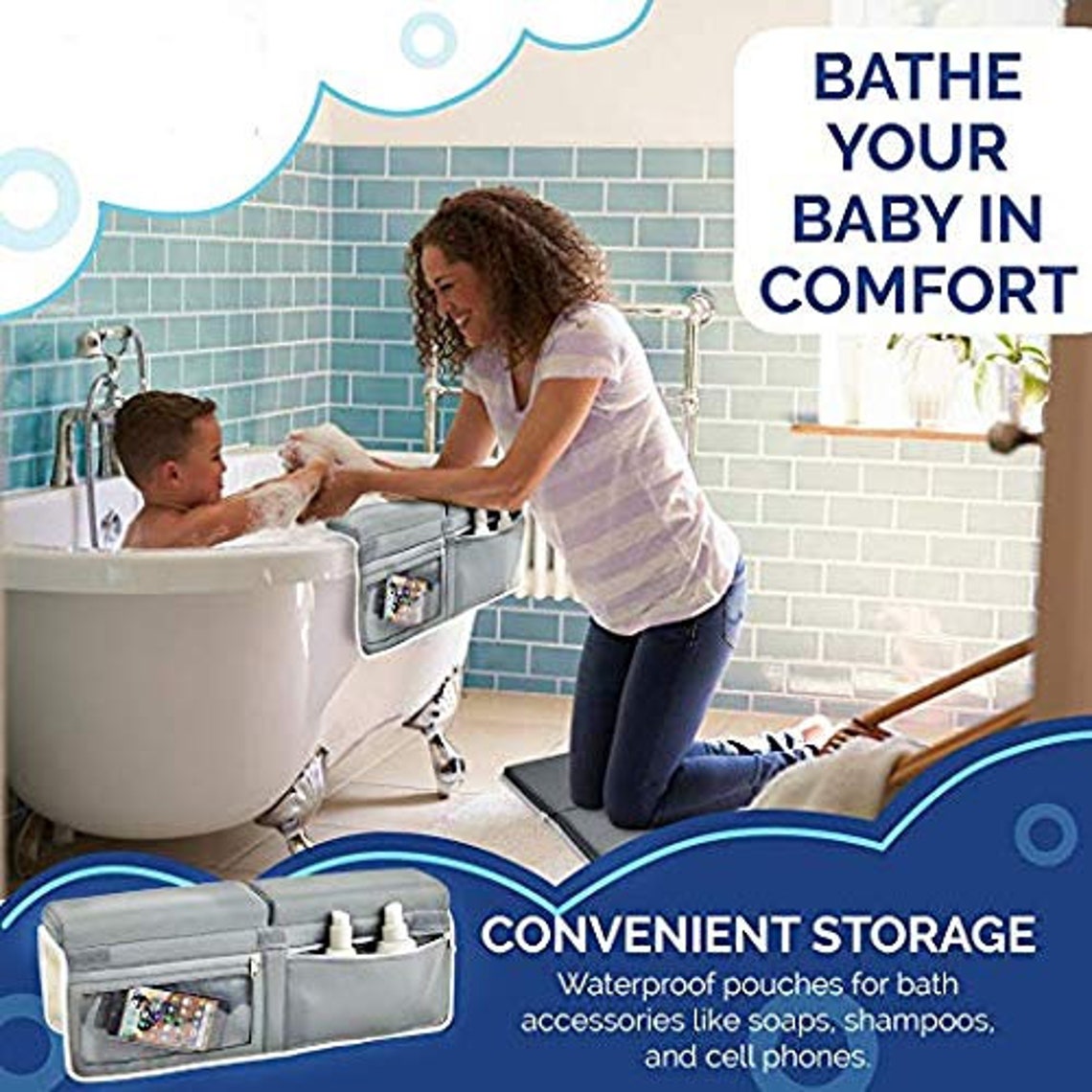 Bath Kneeler with Elbow Rest Pad Set 1.5 inch Thick Kneeling Etsy