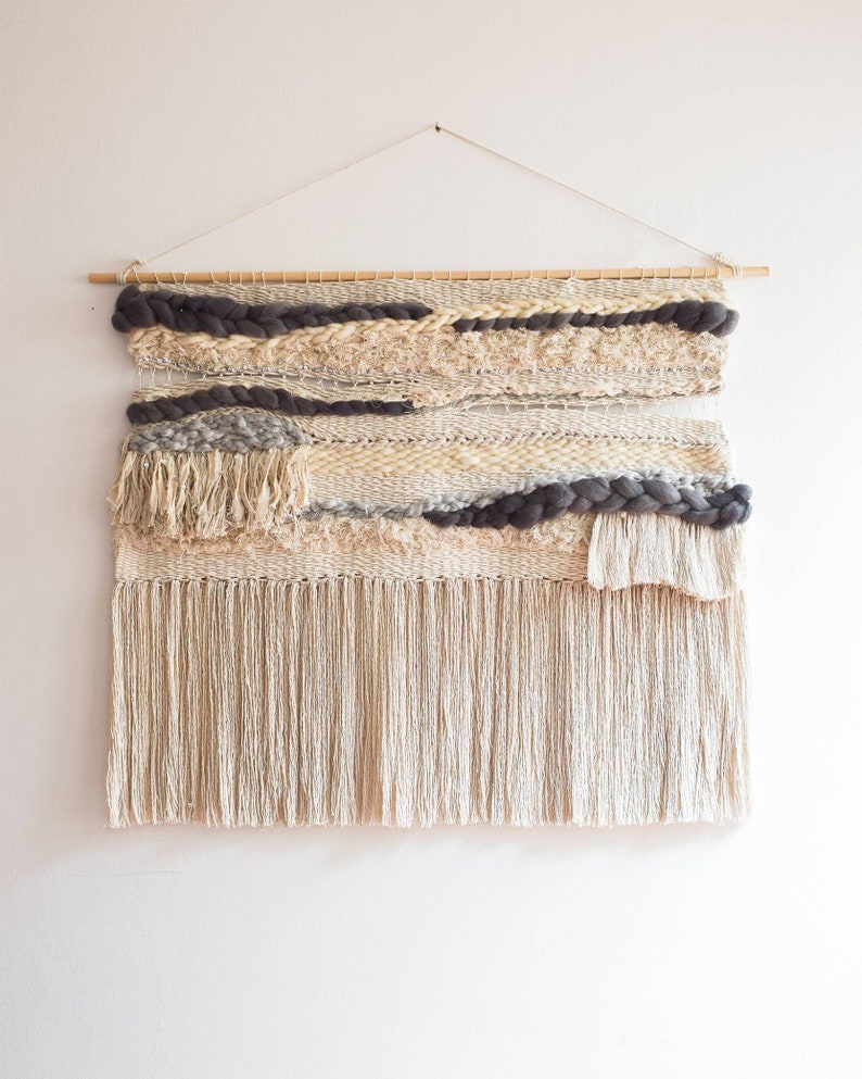 Wall Hanging Fabric Wall PendantMacrame CurtainsMacrame Etsy