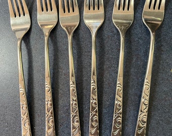 Mcm cutlery in the brutalist style high quality and sought after pattern