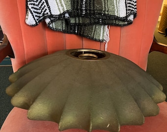 Authentic vintage cocoon lamp shade George Nelson ? 1960s mcm mid century