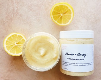 Lemon + Honey Body Scrub