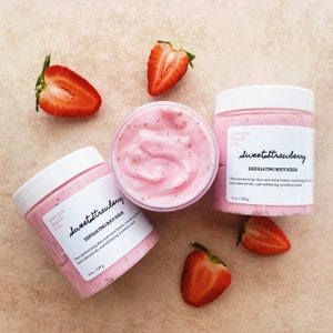 Sweet Strawberry Body Scrub image 1