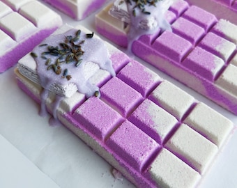 Lavender Marshmallow Cocoa Bar Bath Bomb