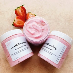 Sweet Strawberry Body Scrub image 2