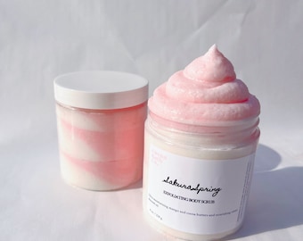 Sakura Spring Body Scrub