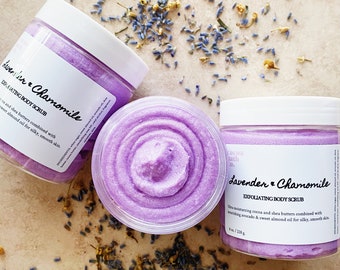 Lavender + Chamomile Body Scrub