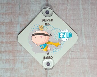 Bebe A Bord Signe Etsy