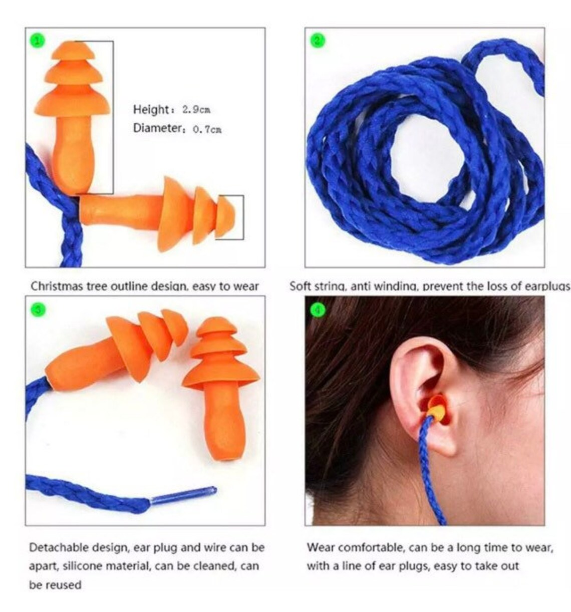 Autism Ear Plugs Silicone ASD Noise Reduction Sensory Etsy