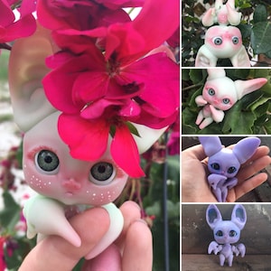 Baby Bat: A 3D Resin Printed Tiny Ball Jointed Doll