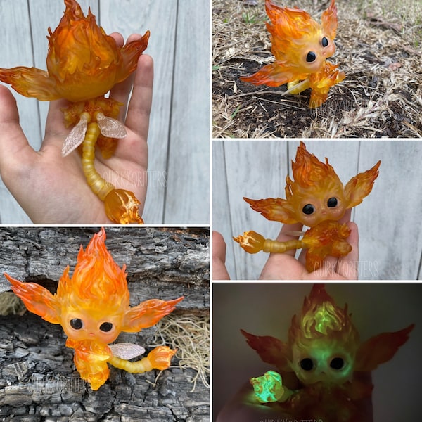 Firefly: The Tiny Resin Printed Little Flame Sprite