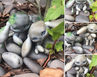 Pebble: un diminuto trol de jardín BJD impreso en 3D