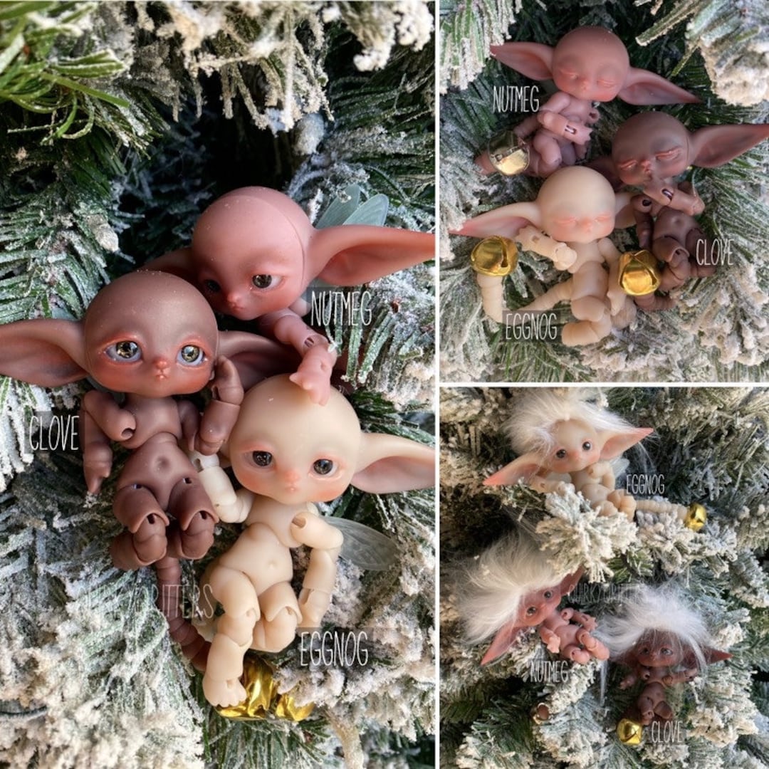 Jingle Fairy: a Micro Ball Jointed Doll Fairy Friend