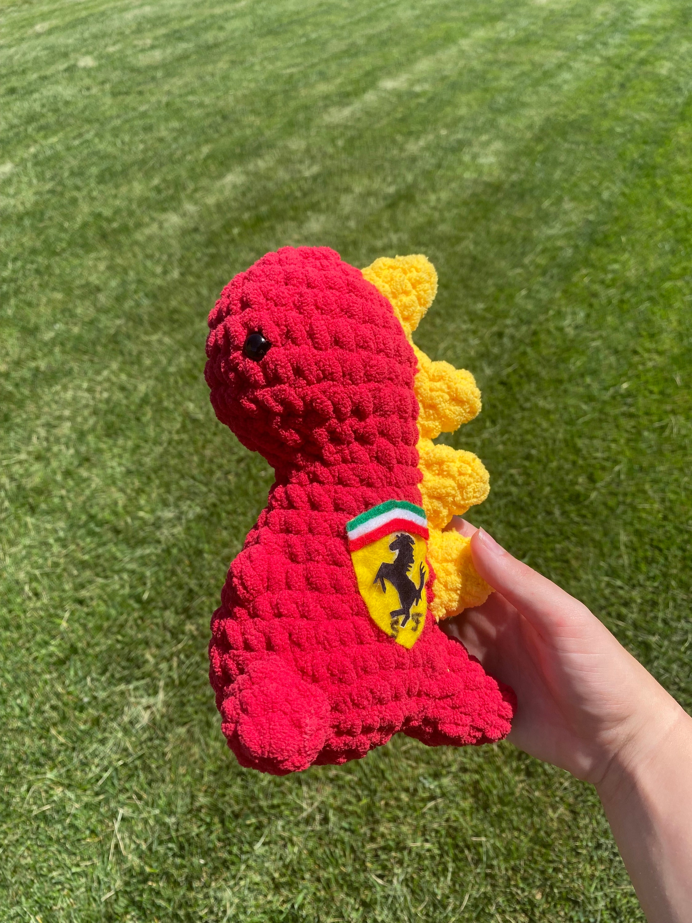 Peluche dinosaure Ferrari F1 France