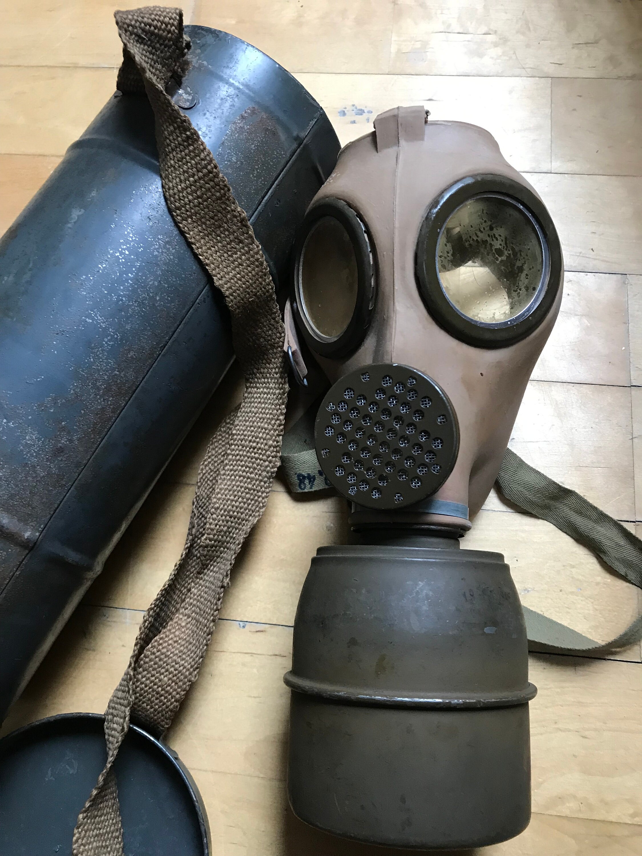 Masque à gaz militaire PDE1 professionnel haute protection tout