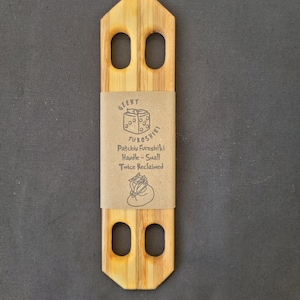 Mixed reclaimed wood Furoshiki handle - small