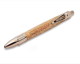 Everyday Classic Click Pen in Gun Metal and Silky Oak