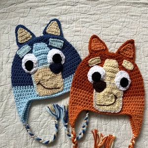 Blue and Orange Heeler Hat
