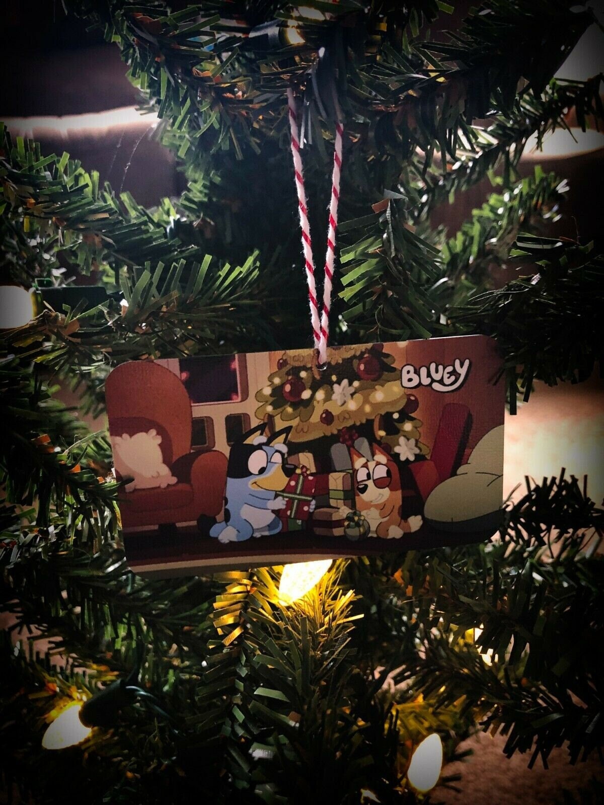 Disney bluey christmas ornament Clearance