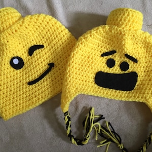 Crochet Pattern - PDF Download -Brick Head Hat