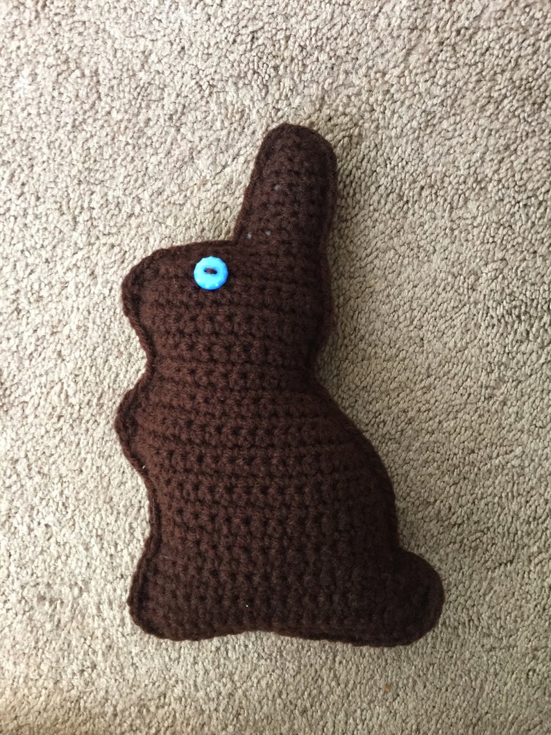 Crochet Patter PDF Download Chocolate Bunny image 4