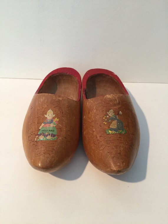 children's wooden clogs
