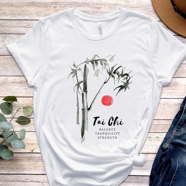 Tai Chi T Shirts, Tai Chi Uniform Woman, Tai Chi Clothing Men, Tai Chi Teacher, Tai Chi Gifts, Chinese Martial Arts T Shirt Taichi Tshirts