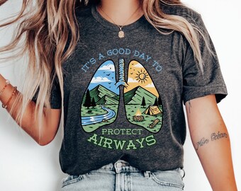 Respiratory Therapist Shirt, RT Shirt, Respiratory Nurse Gift, Respiratory Therapy Shirt, Lung Therapist Shirt, Pulmonary Nurse Pulmonology