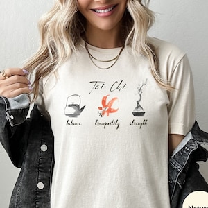 Tai Chi Shirt for Women Tai Chi Uniform Woman Tai Chi Clothing Tai Chi Gift Tai Chi Teacher Gift Tai Chi Master Gift Taichi Instructor Shirt