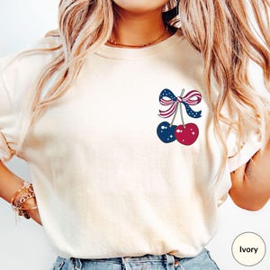 4th of July Shirt Comfort Colors, USA Shirt, Patriotic Shirt, Red White and Blue, America T-Shirt, Independence Day, Vintage USA Tee