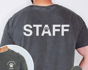 Custom Cat Dad Shirt, Comfort Colors Tee, Personalized Cat Dad Gift, Funny Cat Shirt, Cat Lover Gift, Fathers Day Shirt, Pet Parent Tee