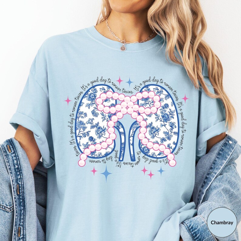 Dialysis Tech Shirt Comfort Colors, Dialysis Nurse Gift, Cute ...