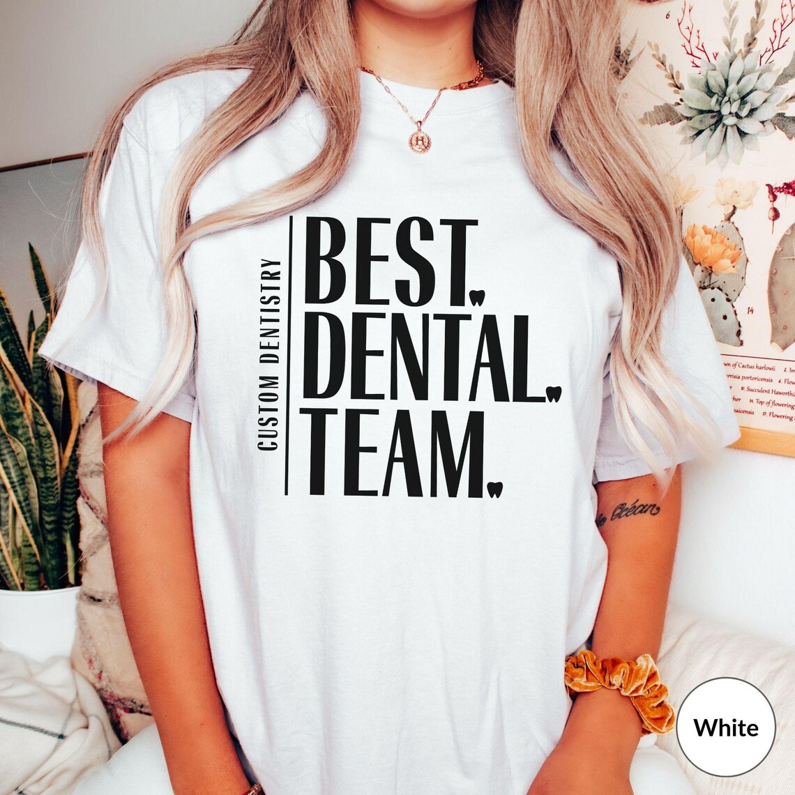 Custom Dental Squad Shirts Comfort Colors, Personalized Dental Crew ...