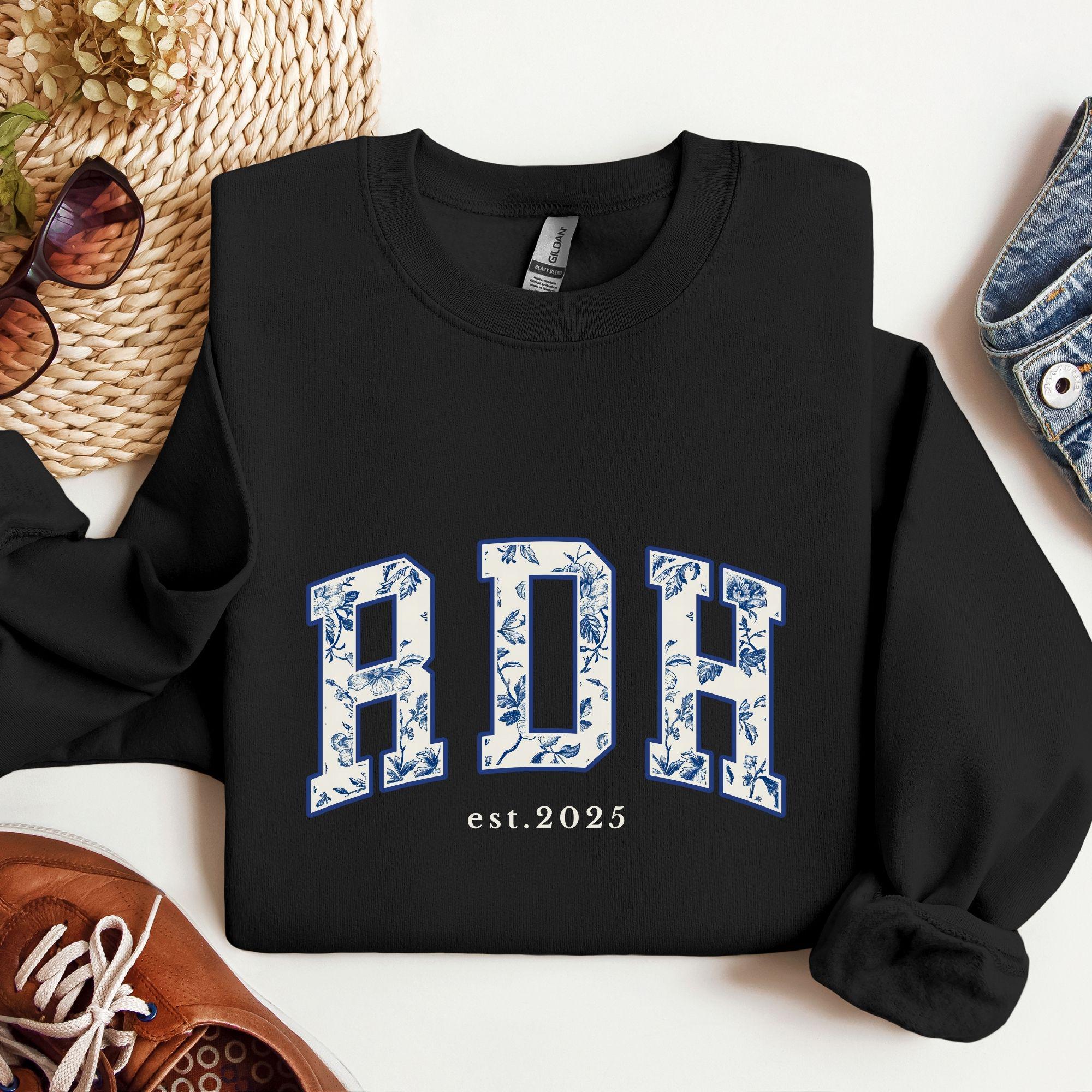 Dental Hygienist Sweatshirt Custom Hygienist Shirt Personalized RDH Sweatshirt Hygienist Gift Dental Hygiene Dental Student Graduation Gifts