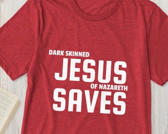 JESUS SAVES Short sleeve t-shirt