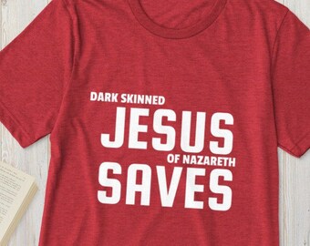 JESUS SAVES T-shirt manica corta