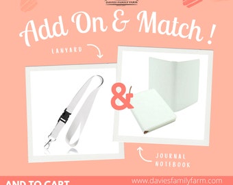 MAKE IT A SET! Matching add-ons with tumbler