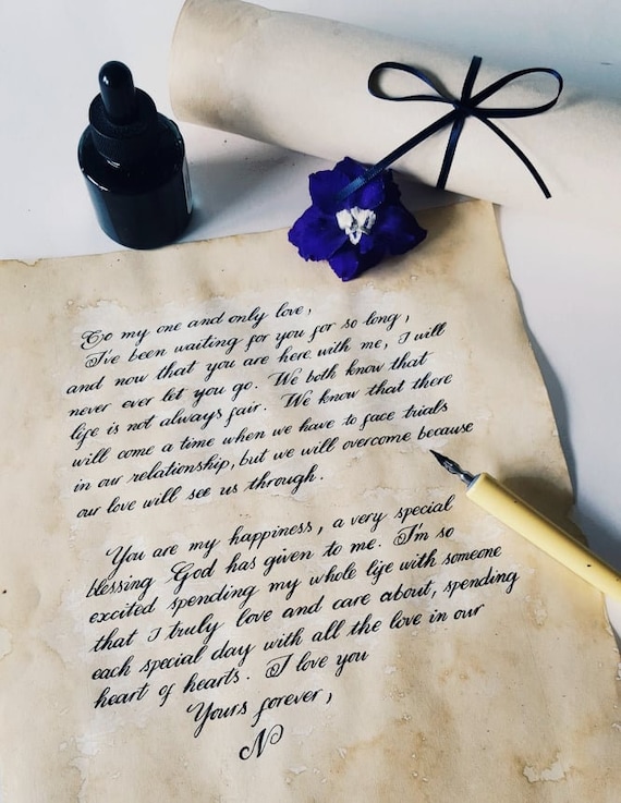 Letter Writing A Love Relationship