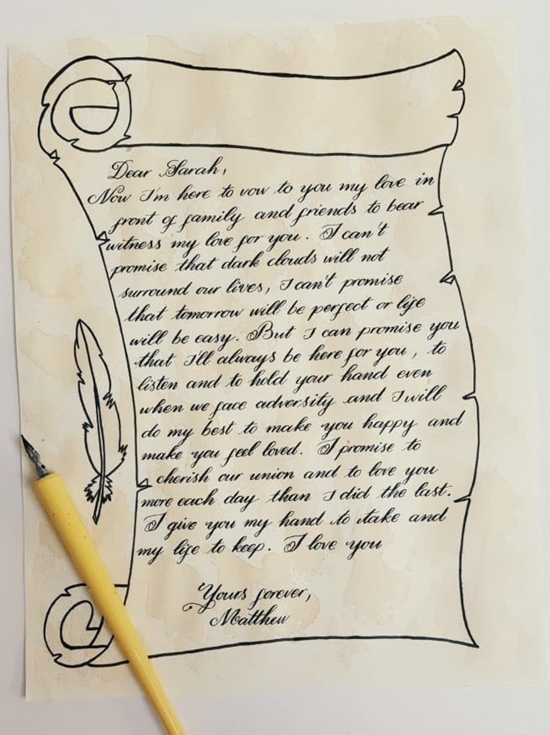 Love Letter, Elder Scrolls