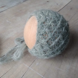 ISABELL Bonnet PDF Muster, Strickmuster, Photo Prop Muster, Neugeborenen Mütze Muster
