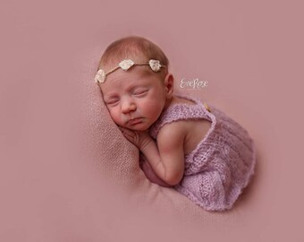 HALINA Dress PDF Pattern, Knitting Pattern, Photo Prop Pattern, Newborn Skirt Pattern