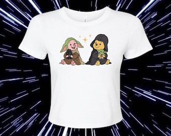 T-shirt Space Friends// T-shirt bébé// Top court