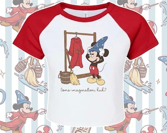 T-shirt Some Imagination// T-shirt bébé// Top court