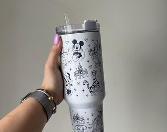 Magic Doodles Metal 40oz Quencher Tumbler