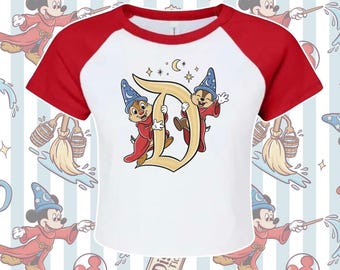 T-shirt sorcier Chipmunks// T-shirt bébé// Haut court