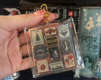 Porte-clés Vampire Love Stamps//Charme de sac