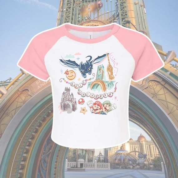 Epic Movies T-Shirt// Baby Tee// Crop Top// Dragons//Magic