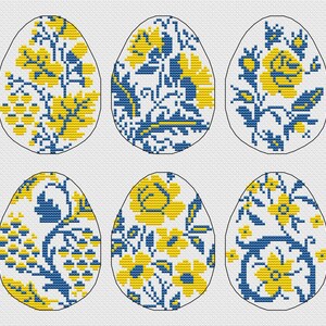 Ukrainian Pysanky Counted Cross Stitch Pattern - Etsy UK
