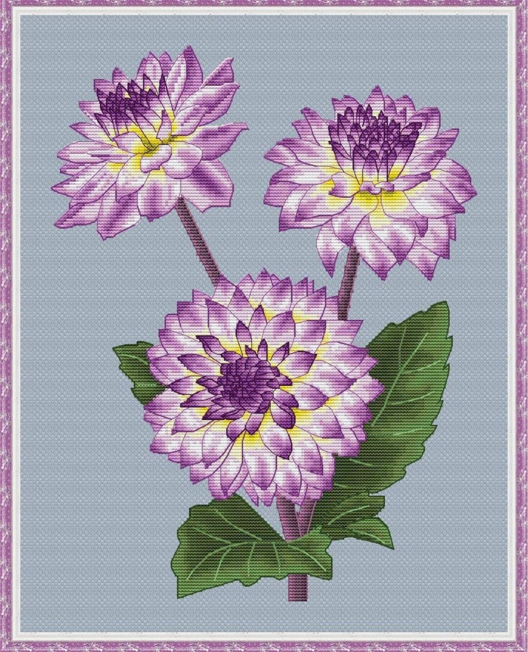 thumbnail interactive-video image 1 of The Filed Bouquet Counted Cross Stitch Kit By Merejka K-95 1 of 14